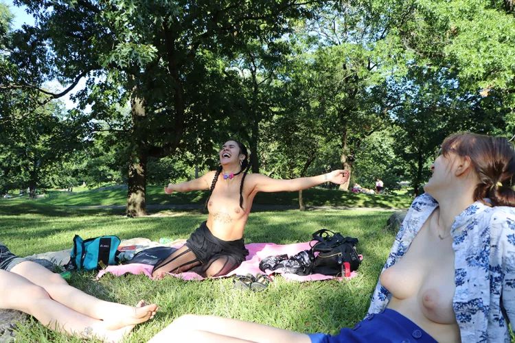 Lovely day at the park by regularsatnightthing