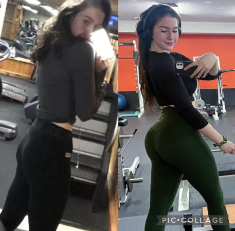 Loving her new and improved glutes by gorillabumper