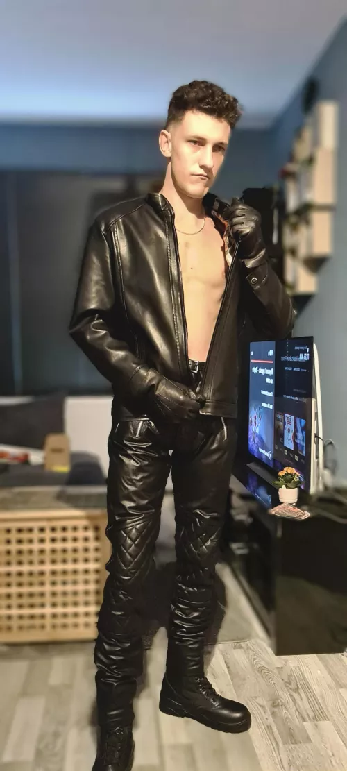 Loving my new trousers 😁 by BitchBoy4Fem