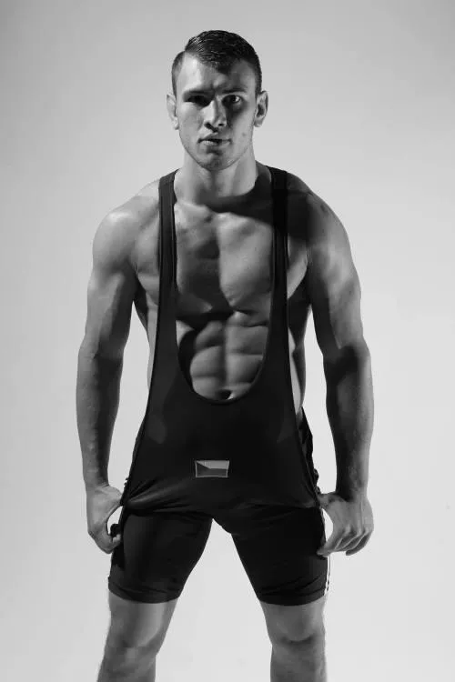“Low cut singlet in black and white” … posted by neilfromsydney2003