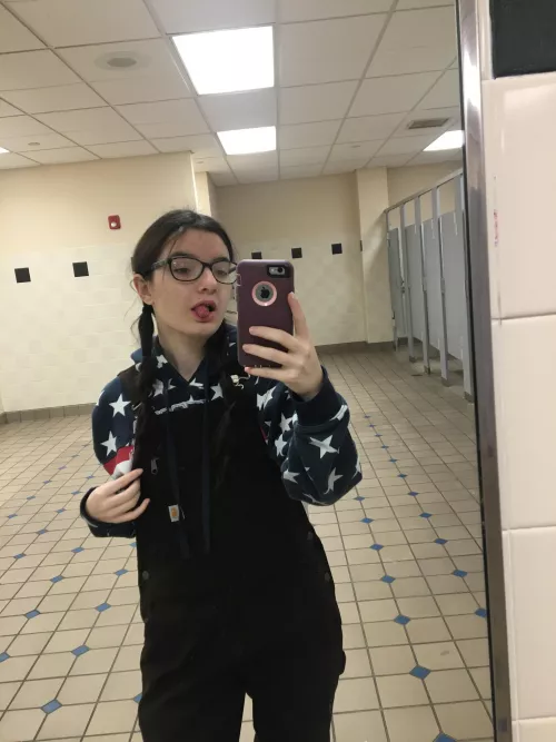 Low twisty pigtails for class today:) by tybvisa