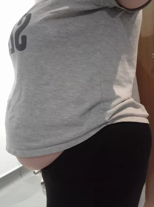 low-key growing out of this shirt... by BustyBabey