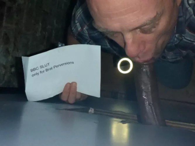 Loyal BBC Slut is a Gloryhole Bitch by missbratdom