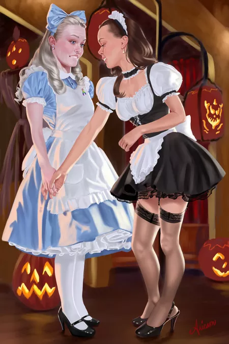 Lucky Halloween, by Ariscon Tarasova by sylvyrfyre