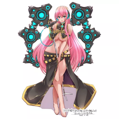 [Luka] Singing with dildo-shaped microphone... by nzvemnvz