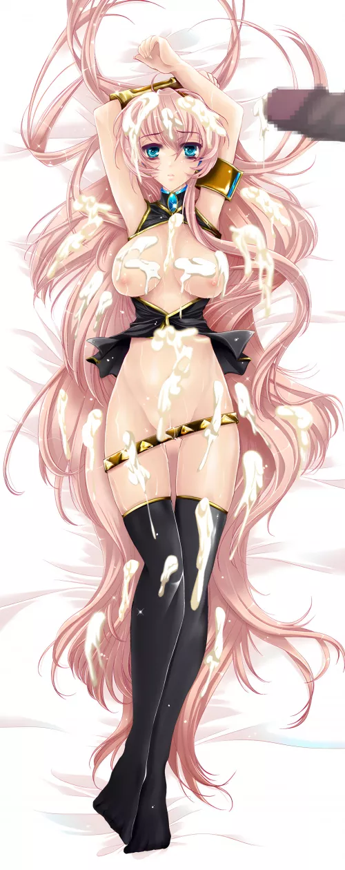 [Luka] Thick cum over majestic long hair... by nzvemnvz