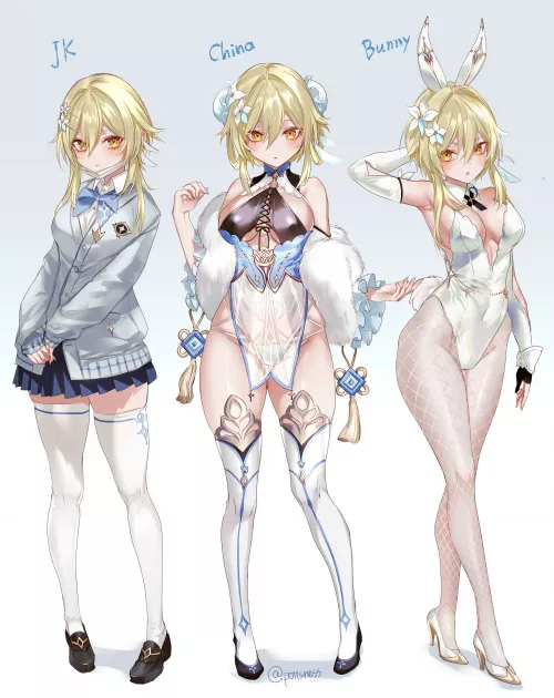 Lumine (pottsness) [Genshin Impact] by xSaviour_N