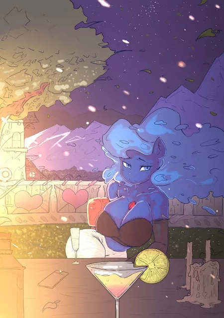 Luna waiting for you all the night, (@poweruser_sh) by Odbicie