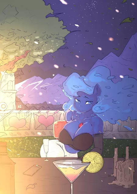 Luna was waiting for you all the night... (by @poweruser_sh) by Ativa32