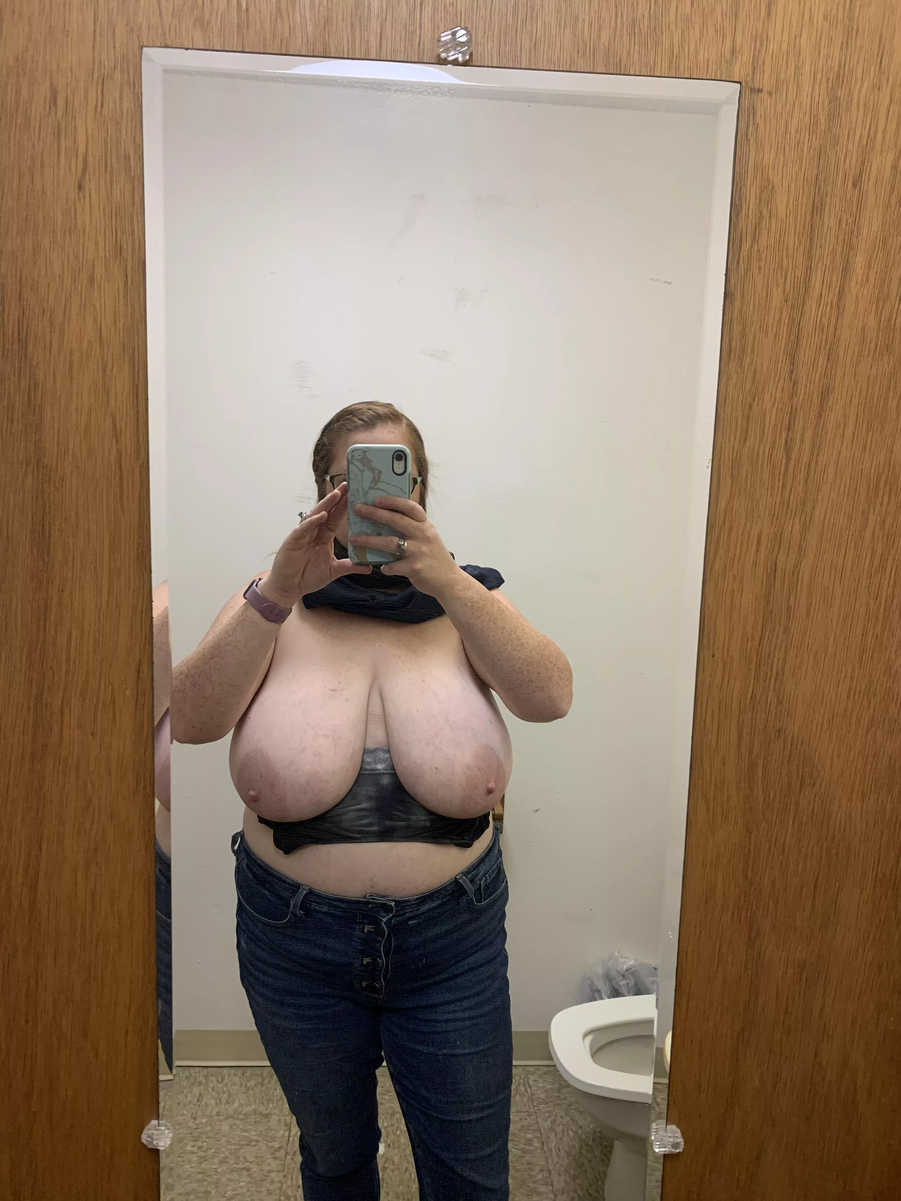 Lunch break titties !!!!😈😜 posted by bowhunter428