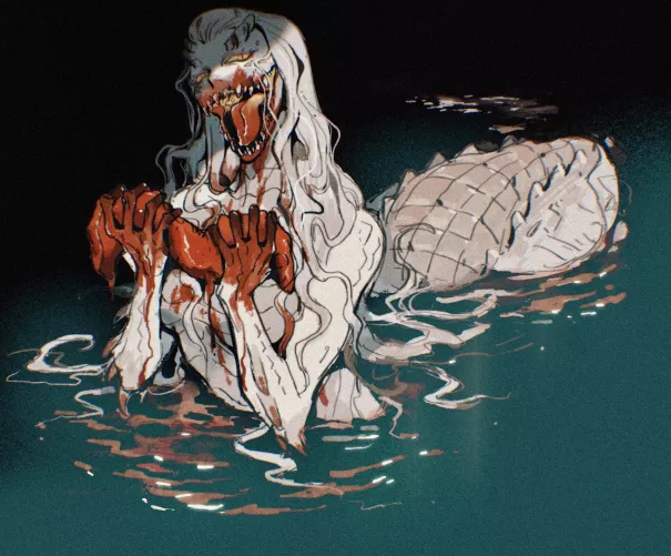 Lurking below the surface. by 1LoveLolis