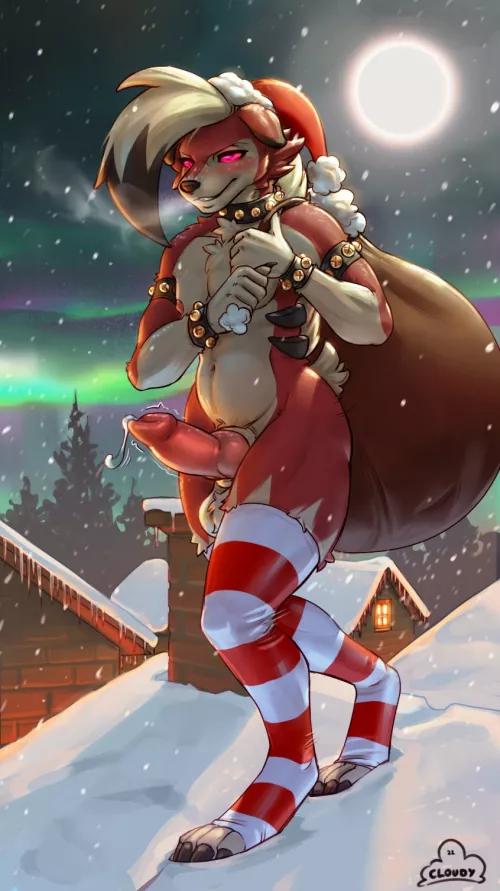 Lycanroc (Cloudy) by TangentYoshi