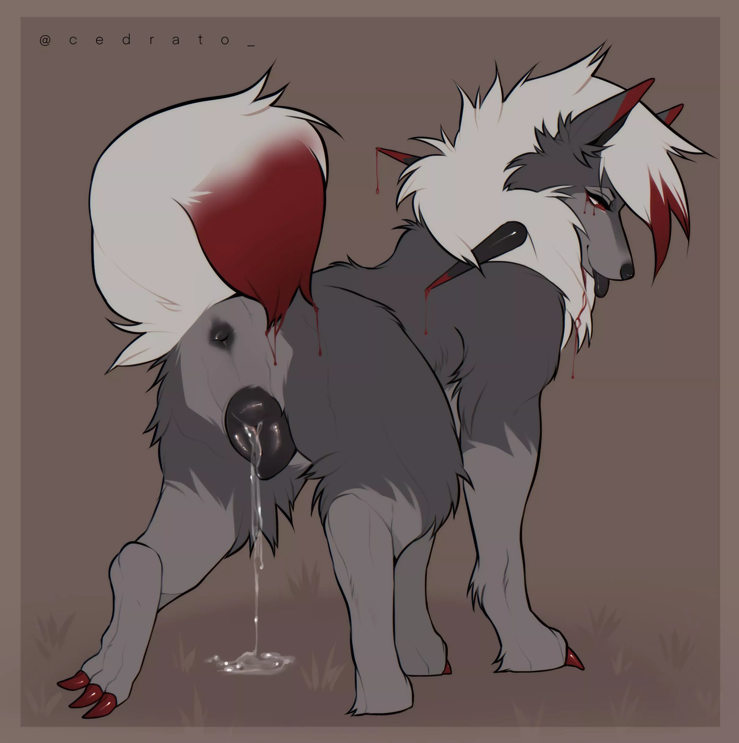 Lycanroc Leaking [F] (Cedrato) posted by DegenAlt89