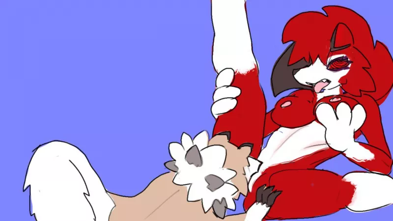 Lycanroc pussy (Barelli) by Barelli-Commisions