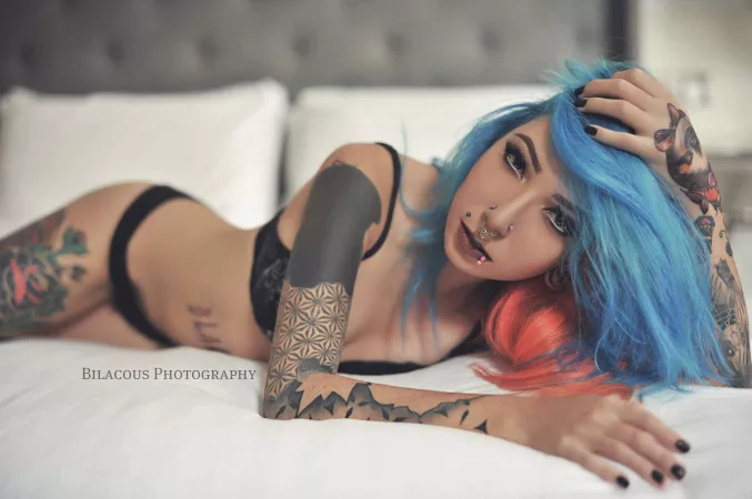 Lying Around In Her Bra And Panties by youknowwhatilove210