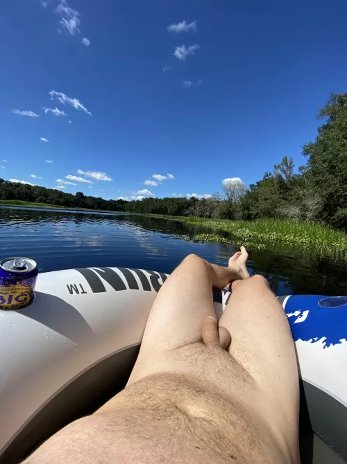 M [26, 5’9”, 190lbs] soaking up the sun and the water on the naked body is the greatest healer by NakedShaman