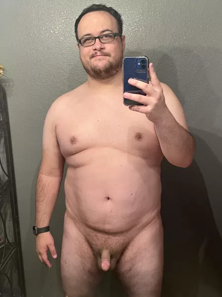 [M] 31, 283lbs, 6’2” - Working on my confidence one nude pic at a time. by Seismic-Shrimp
