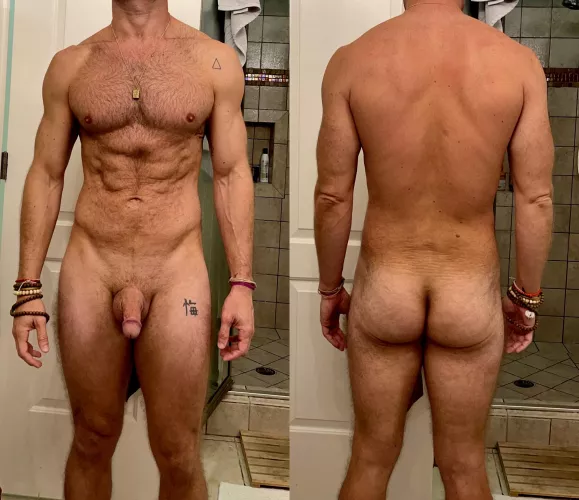 [M] 40, 170, 5’10”, 12% body fat. Front & Back by goodvibrations247