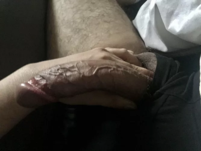 (M) anyone who wants to suck my curved dick? by jd5947