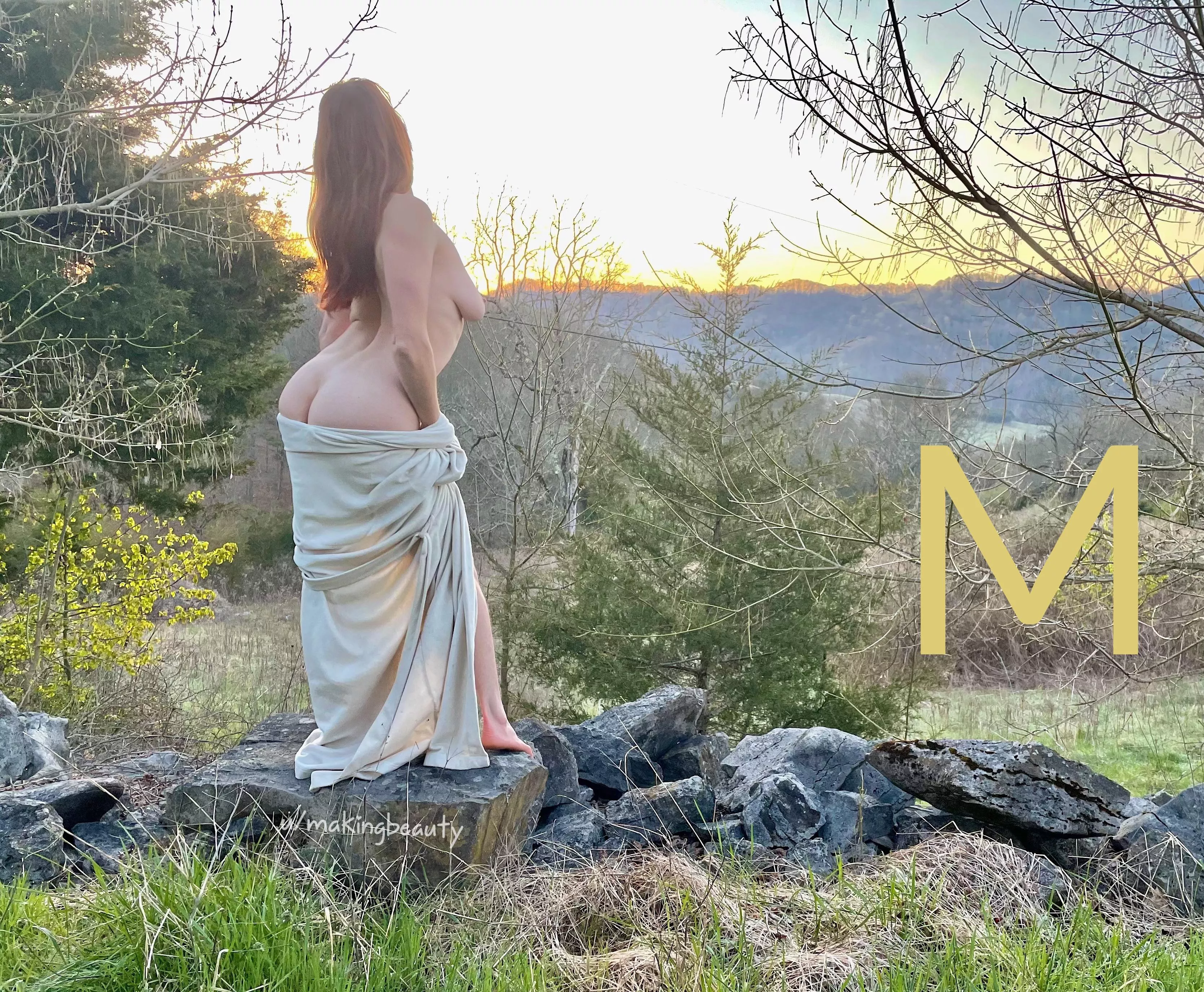 M is for Morning Mountain Mama posted by makingbeauty