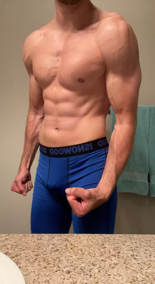 (M) Post workout today. Thoughts? by TheBBQConnoisseur