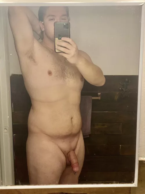 M25 6’1” 239 Post shower relaxed by bundleofstick