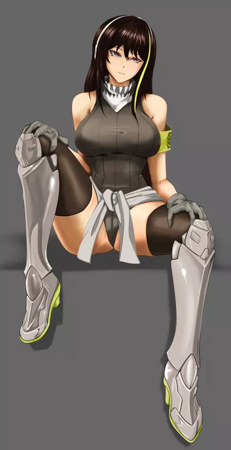 M4A1 Ribbed Leotard (Kepra III) [Girls Frontline] by sequence_string