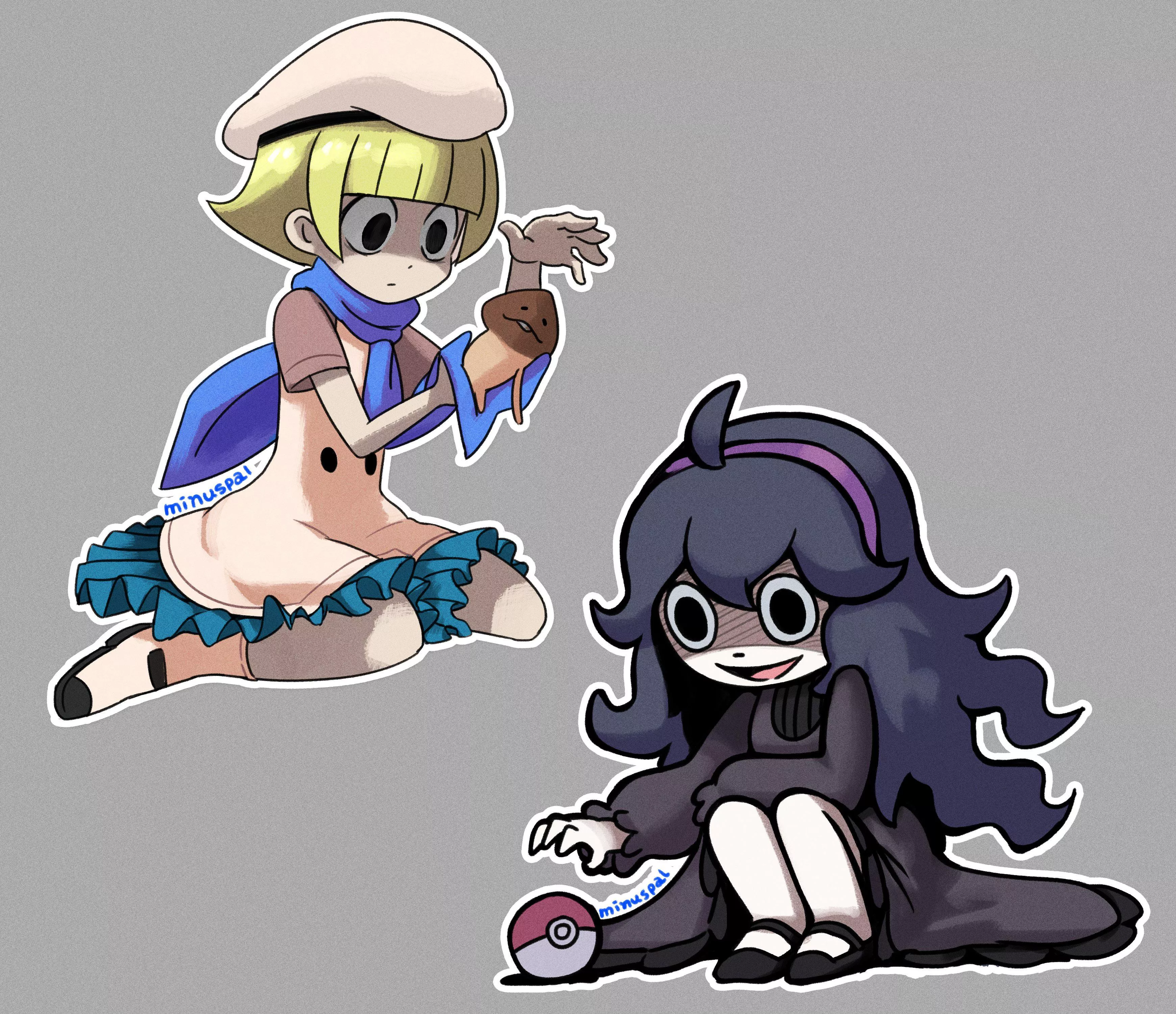 Mackenzie and Hex Maniac posted by LimboFall