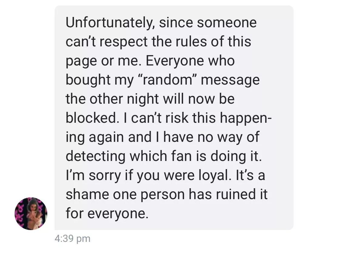 Maddy, you’re getting what you deserve posted by briandnewton