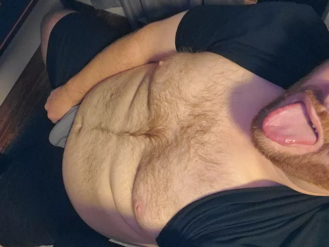 Made it from my bed to my my game station. This is where I'll be for the rest of the day ;) by chaotic_equivalent