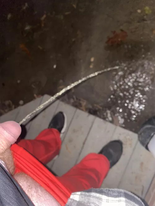 Made my tiny dicked hubby take a pic pissing bc he knows I like it ;) by BREandSISSY