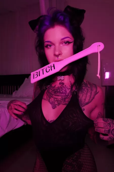 Made these leather ears by myself, live them by sweet_alice_green