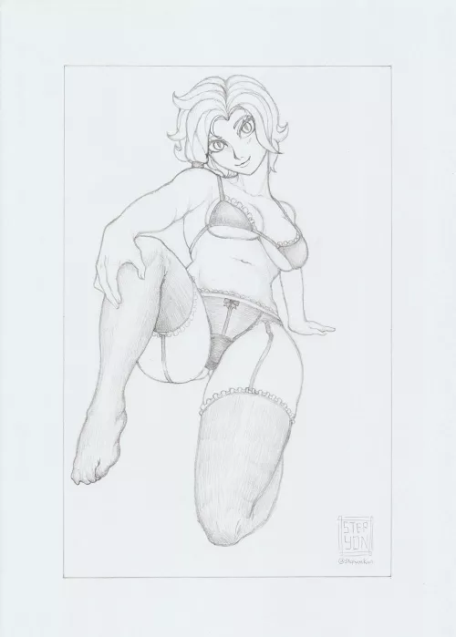 Maeve Showing Off Her New Lingerie by HoshiSama94