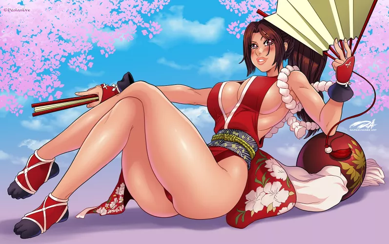 Mai Shiranui (DarkerEve) [The King of Fighters] by Kuro-Oji