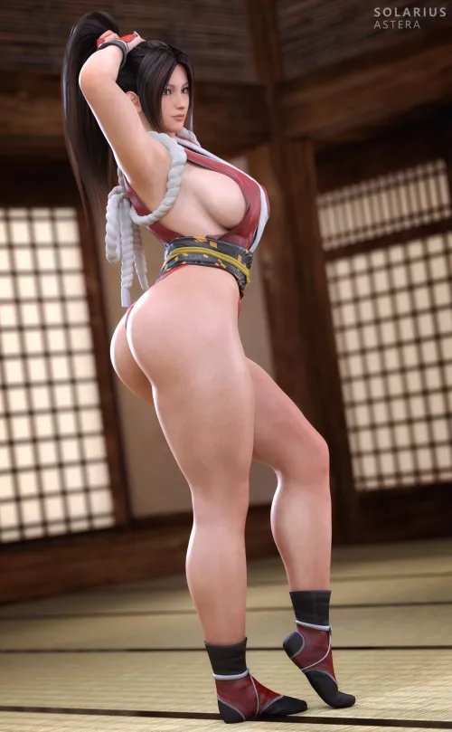 Mai Shiranui (Solarius Astera) [The King of Fighters, Fatal Fury] by Kuro-Oji