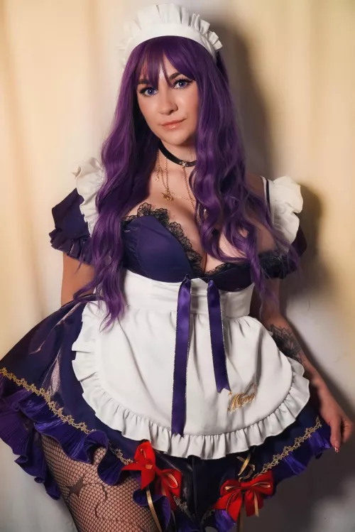 Maid Mona Genshin Impact by me Joulischka by Joulischka