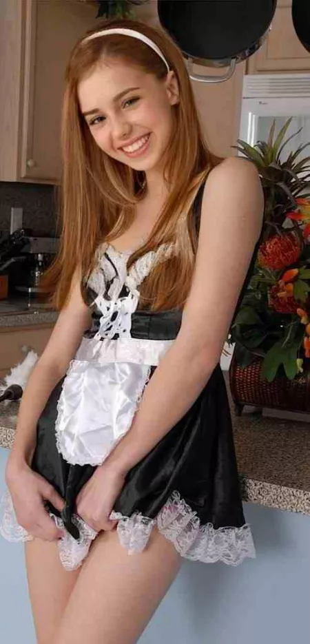 Maid outfit! by woofwoofyw