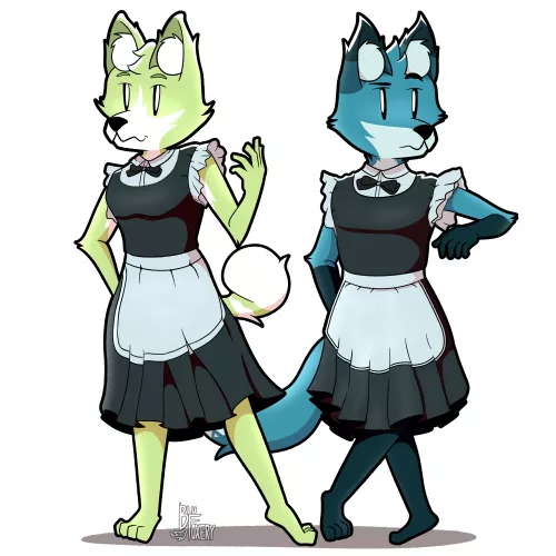 Maid Outfits (By me) by azpproject