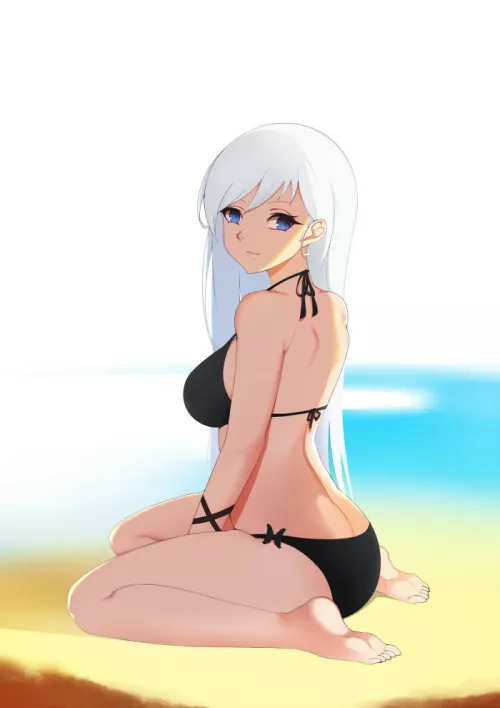 Maid With Noice Milkers (HMS Belfast, Azur Lane, Royal Navy Faction) by YandereLover22