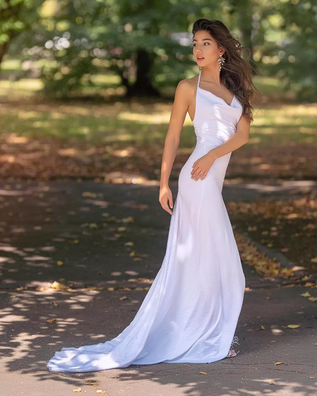 Maja Strojek in white dress posted by Snoo-53338
