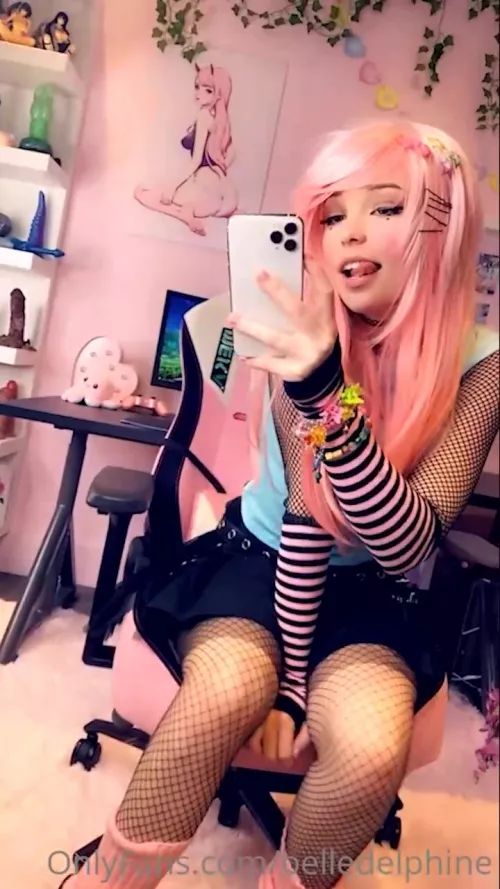 Make me cum for belle Delphine by h654e