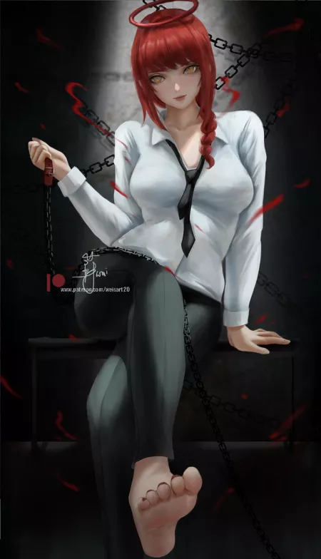 Makima (Wei) [Chainsaw Man] by Kuro-Oji