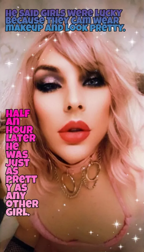 Making boys pretty again! by DarkLomli