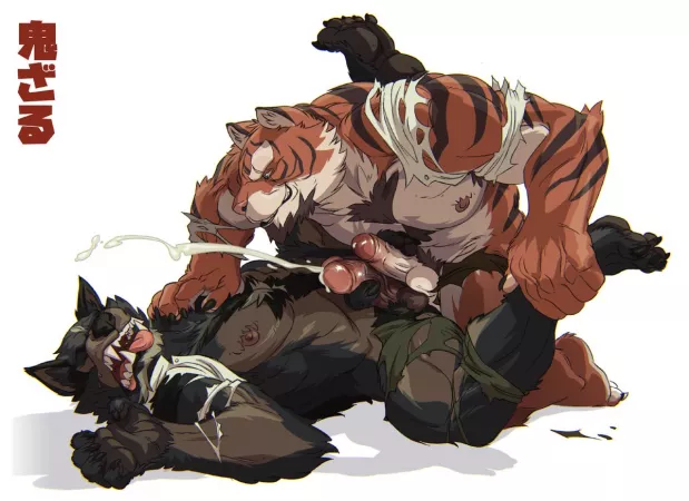 Making the Wolf Submit (ShinOnizaru) by DL2828