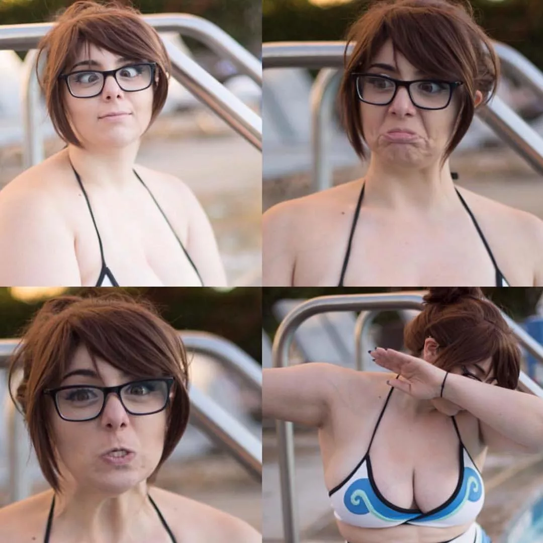 Man... I love her but I have to cringe so hard when she's trying to copy Jessica Nigri.... posted by kistengeist