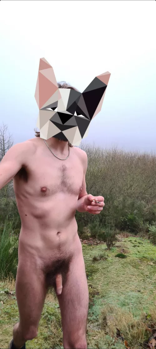 Managed to find a wall of fog to hide behind! Bloody cold though! by LongLeggedMackDaddy4