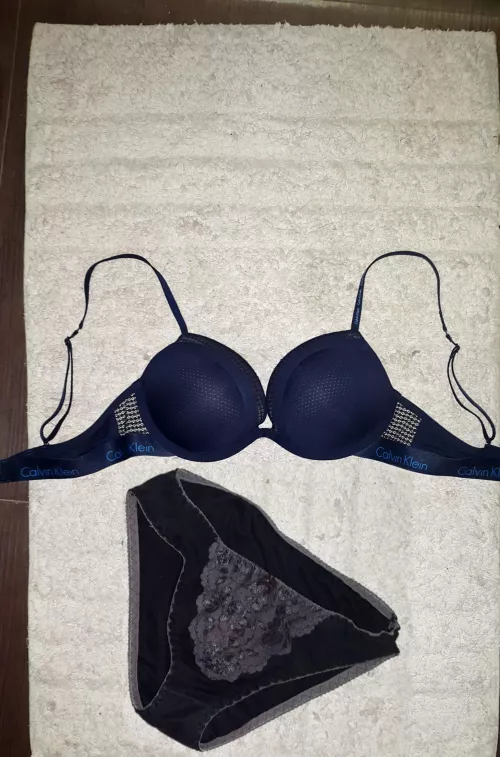 Managed to grab mommy's gym panties this morning. by britsmago