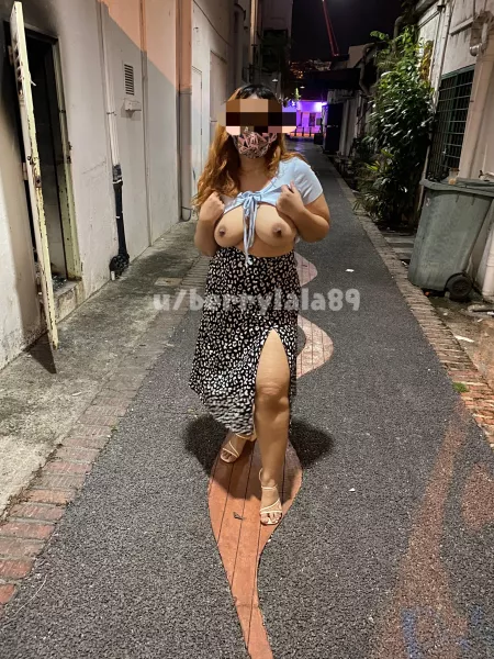 Managed to turn my shy wife to flasher by berrylala889