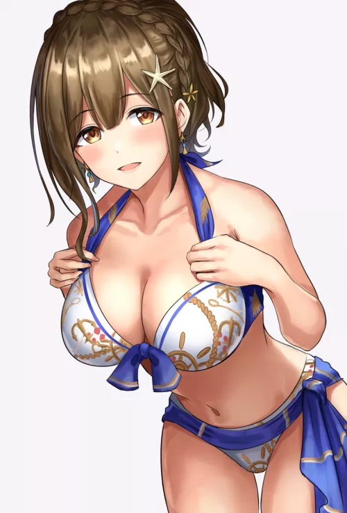 Manager-san, what do you think?~❤ (Chiyuki Kuwayama, The Idolmaster Shiny Colors) by YandereLover22