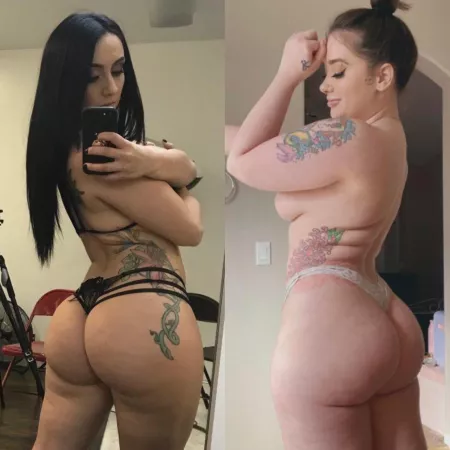 Mandy & Gia : Part 2! “The two biggest asses in porn meet!” ending with 2 penetrated holes and cum everywhere. 🍑💦 by jm2780